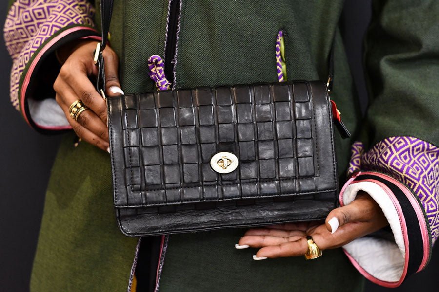 Cassia Weaved Bag in Handbags | ZAAFCollection.com