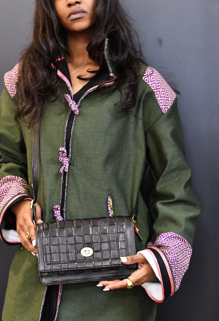 Cassia Weaved Bag in Handbags | ZAAFCollection.com