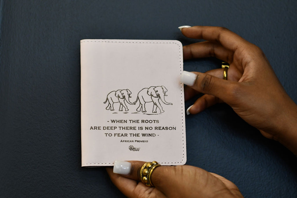 Zihoni Passport Holders - African Proverb