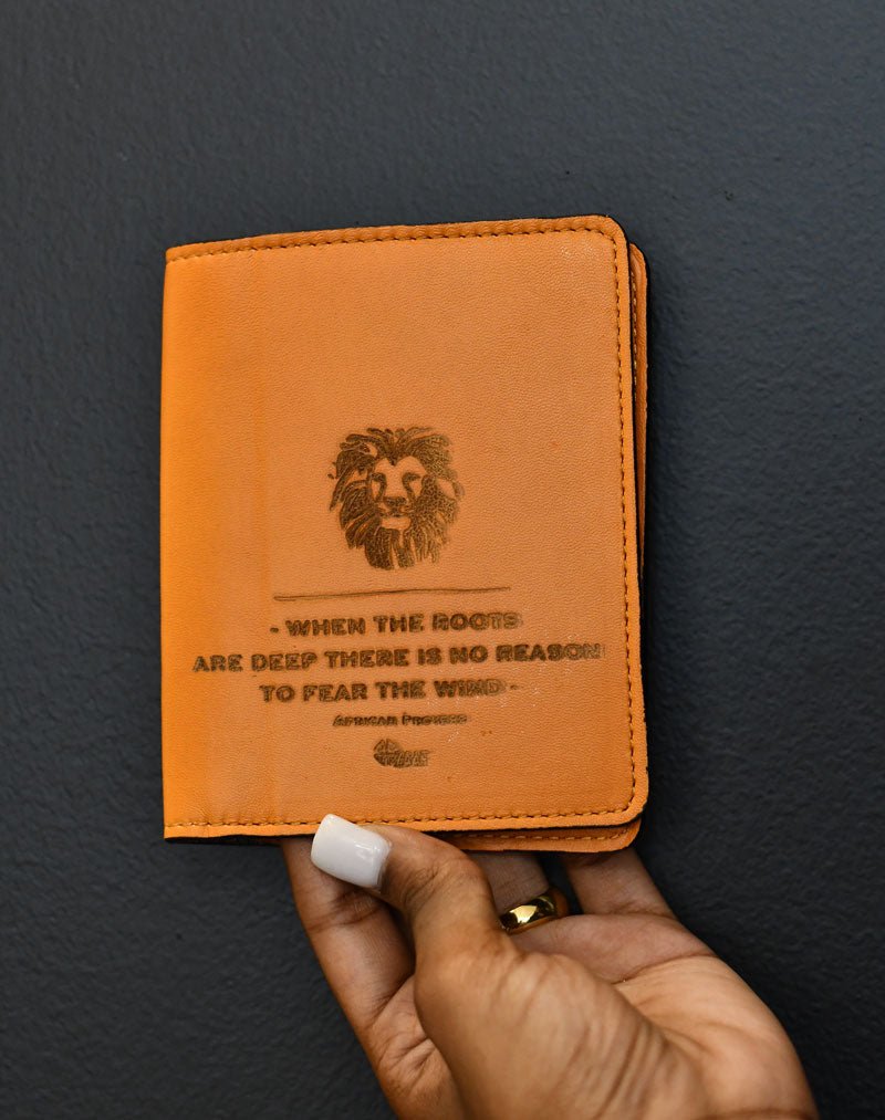 Ambessa Passport Holders - African Proverb in Passport Holders | ZAAFCollection.com