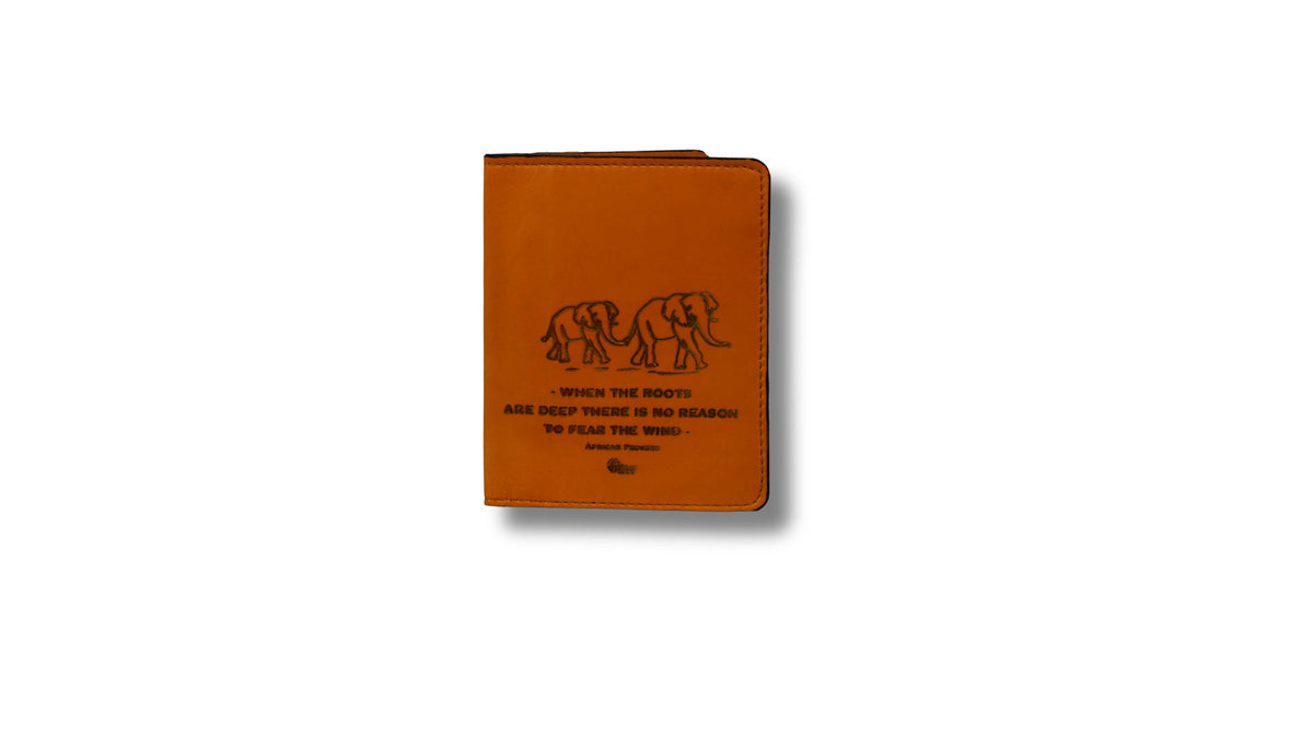 Zihoni Passport Holders - African Proverb | ZAAF Collection