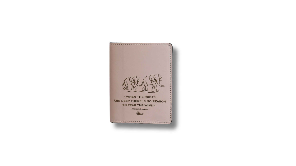 Zihoni Passport Holders - African Proverb | ZAAF Collection