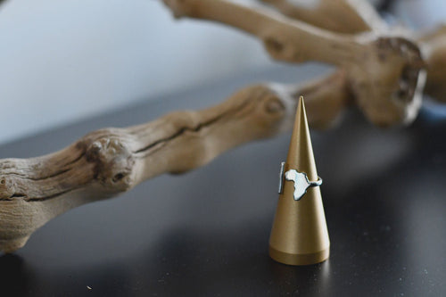 Africa Map Ring - Sterling Silver | ZAAF Collection