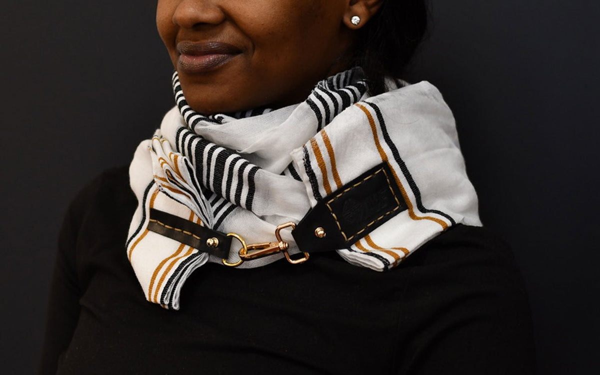 Handwoven Multi-Color Infinity Scarf in Scarfs | ZAAFCollection.com