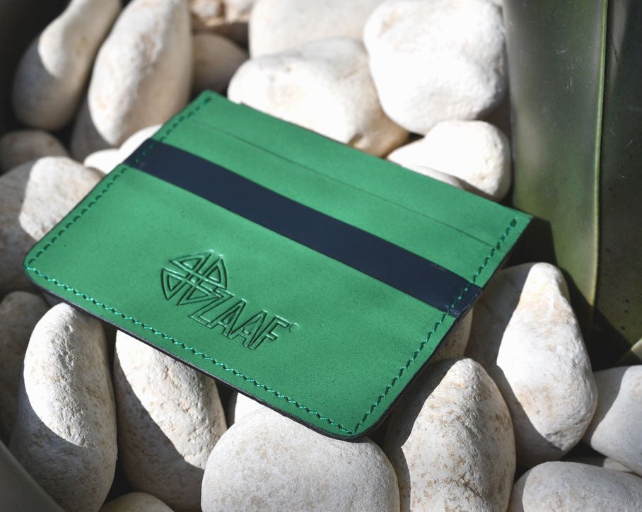 Credit Card Holder 2.0 - Green | ZAAF Collection