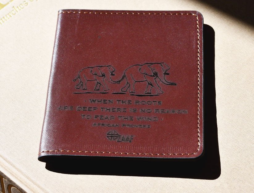 Zihoni Passport Holders - African Proverb | ZAAF Collection