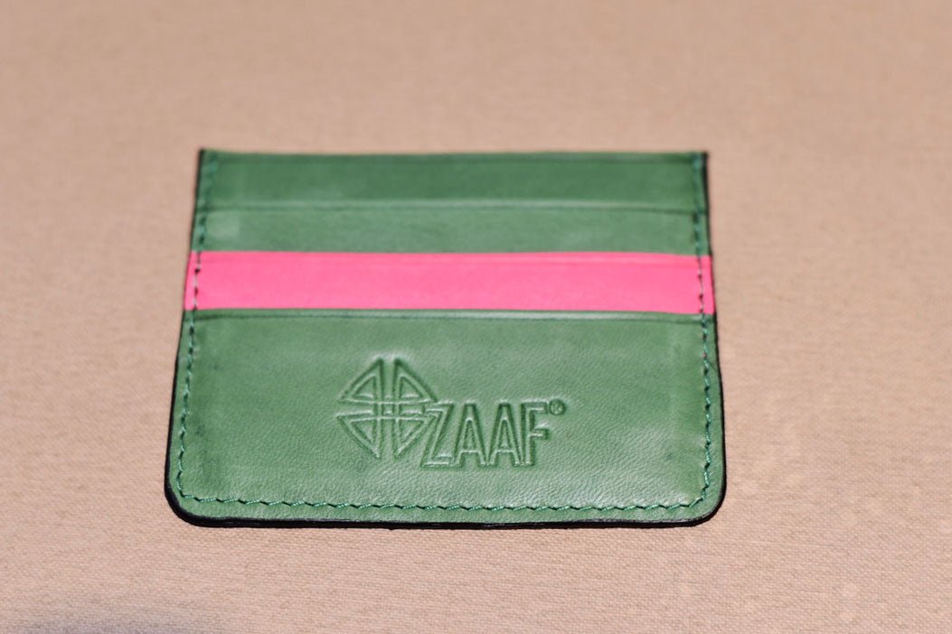 Credit Card Holder 2.0 - Green | ZAAF Collection