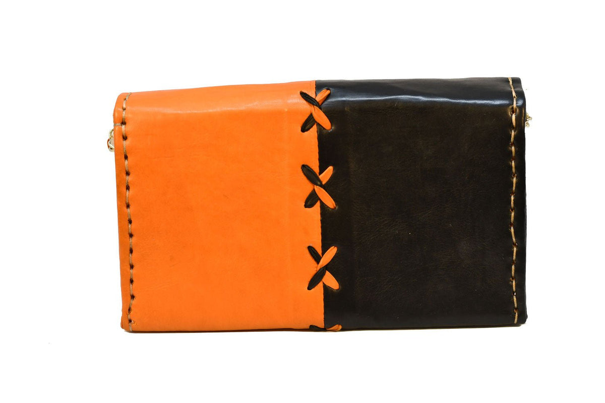 Sapanda Bag - Black + Orange | ZAAF Collection