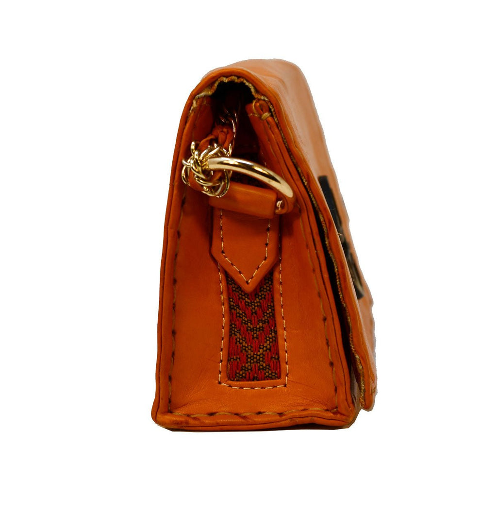 Sapanda Bag - Black + Orange | ZAAF Collection
