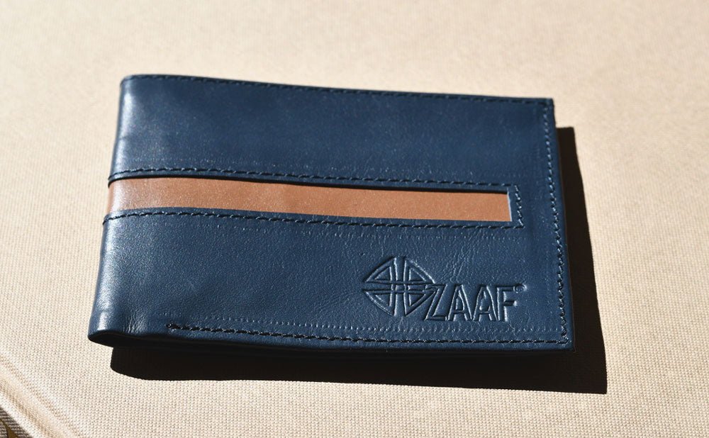 Vesta Wallet - Navy Blue | ZAAF Collection
