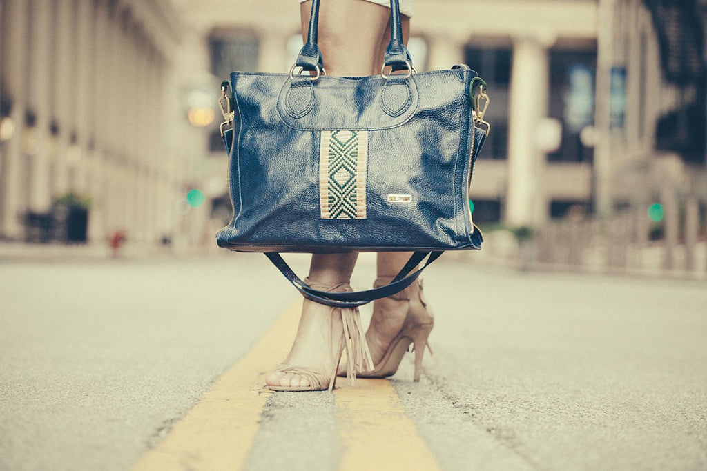 Wanza Leather Laptop Handbag in Laptop Bags | ZAAFCollection.com