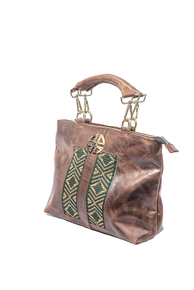 Tobiya Leather Tote - Small | ZAAF Collection