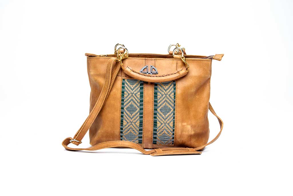 Tobiya Leather Tote - Small | ZAAF Collection